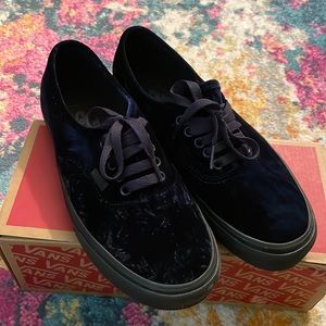 NWOT velvet shoes